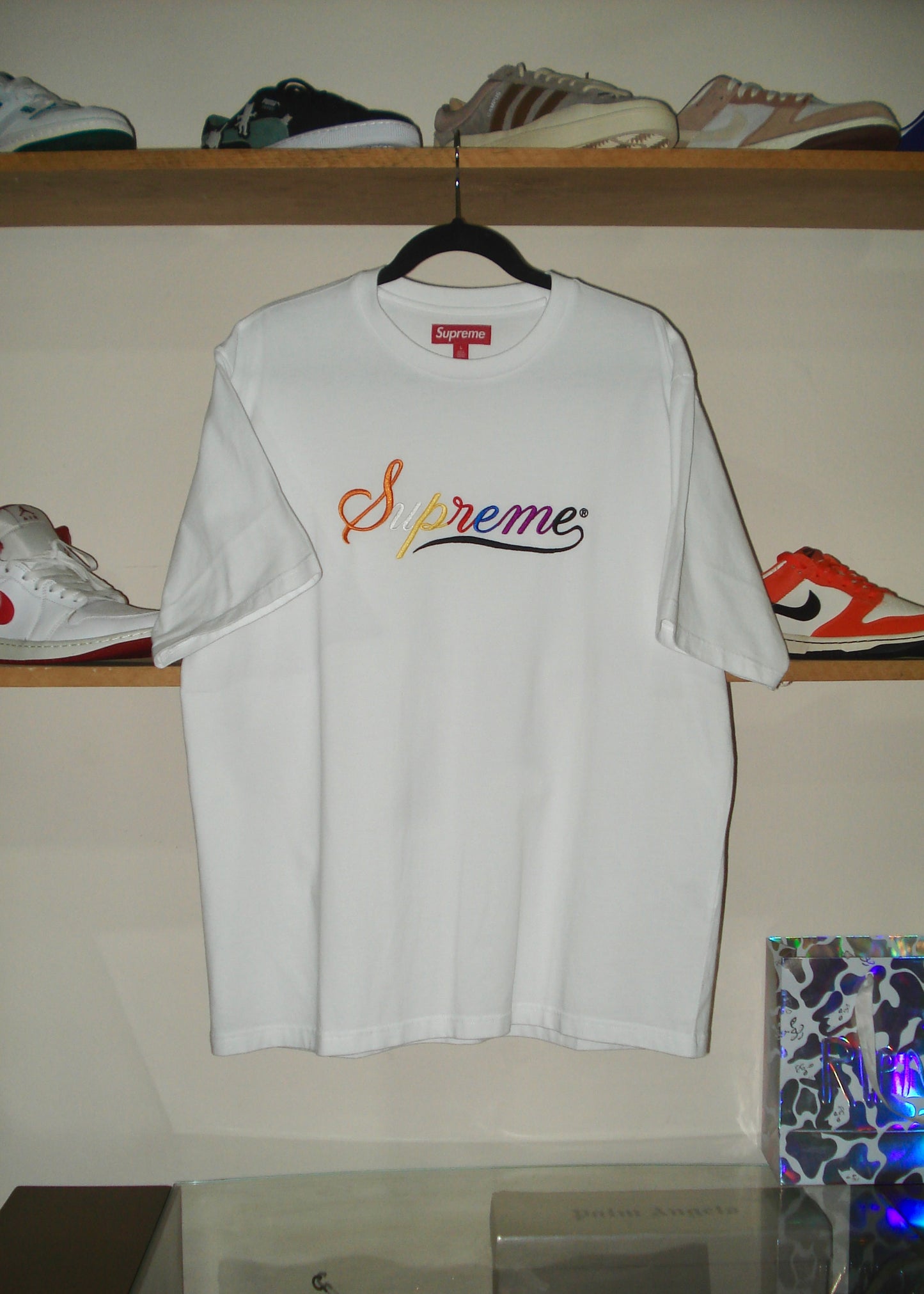 Supreme “Cursive S/S” Tee