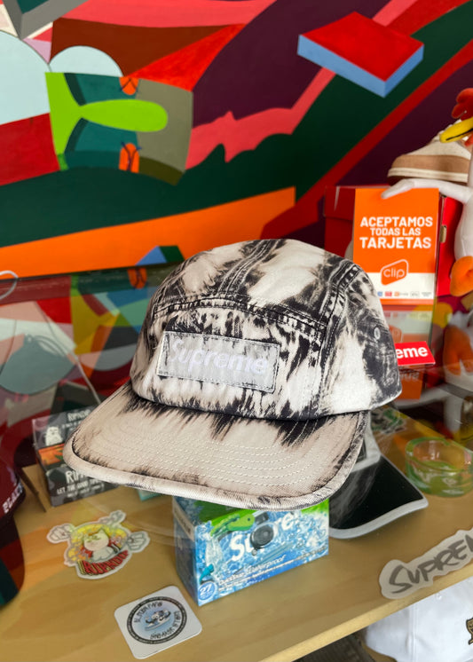 Supreme Bleached Chino Camp Cap