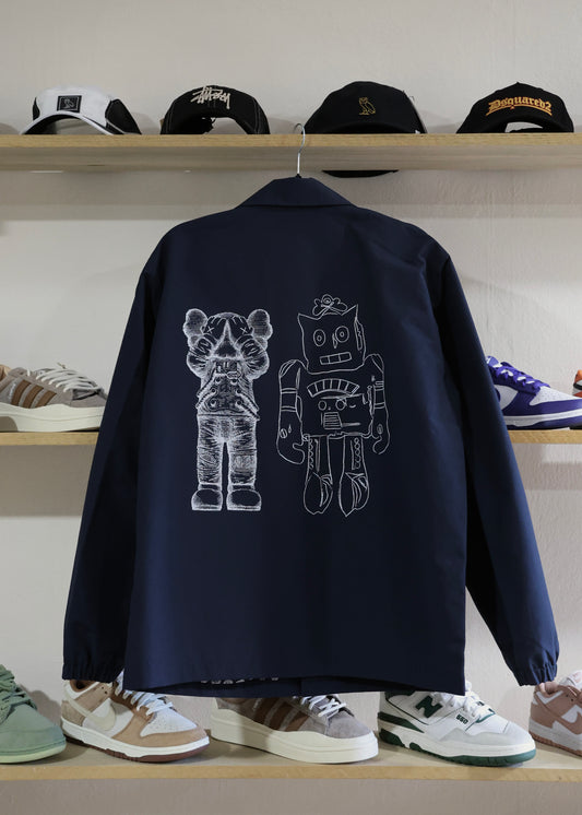 KAWS x Andy Warhol's Robot Jacket