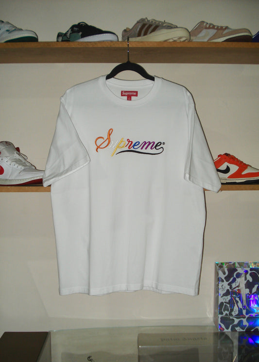 Supreme “Cursive S/S” Tee