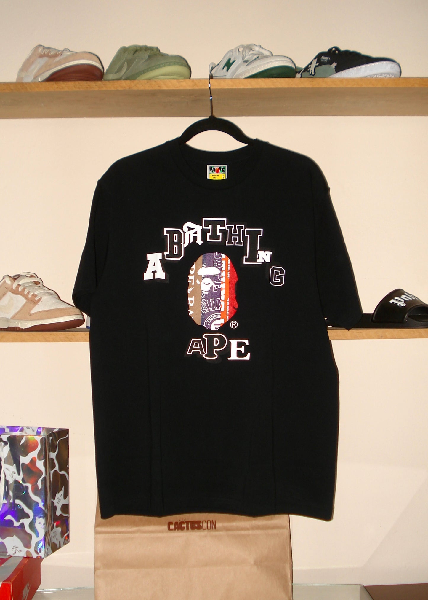 Bape “Fans Scarf” College Tee