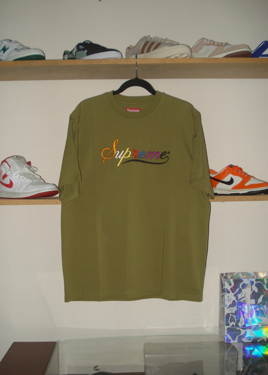Supreme “Cursive S/S” Tee